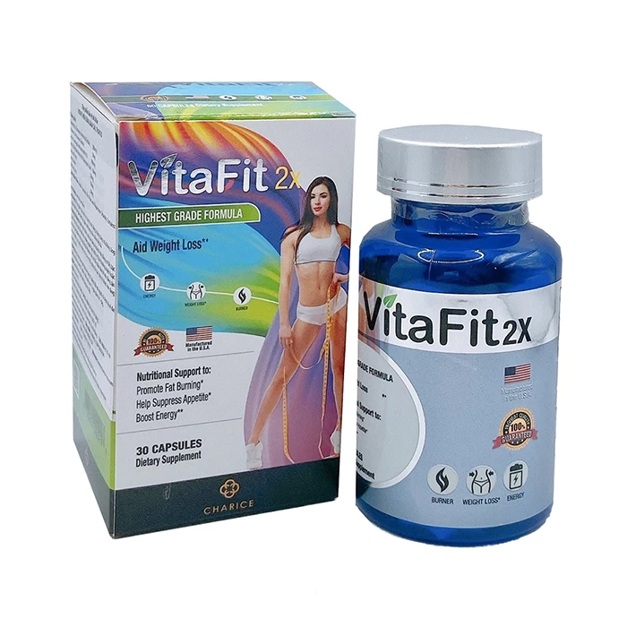 Vitafit 2x hỗ trợ giảm cân tại các vị trí khó.