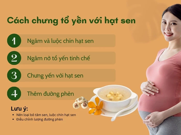 Các cách chế biến yến cho bà bầu dễ ăn & giữ trọn dưỡng chất