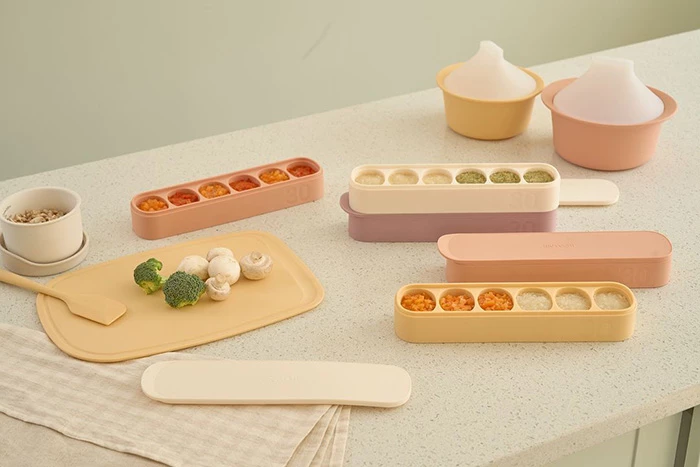 Cách trữ đồ ăn dặm thông minh, tiết kiệm diện tích