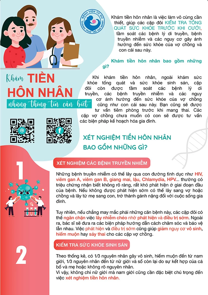 Khám sức khỏe tiền sản gồm những gì