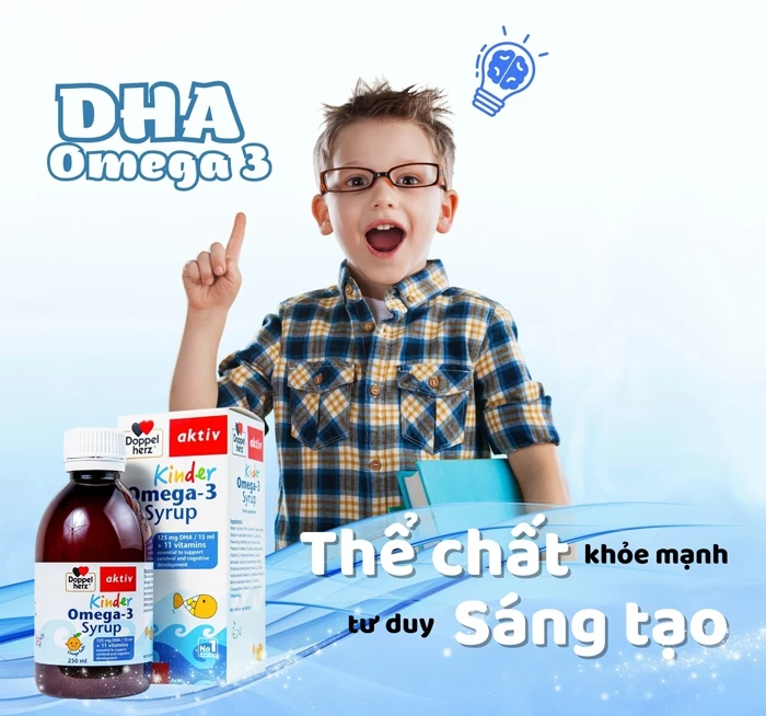 Doppelherz Kinder Omega 3 Syrup