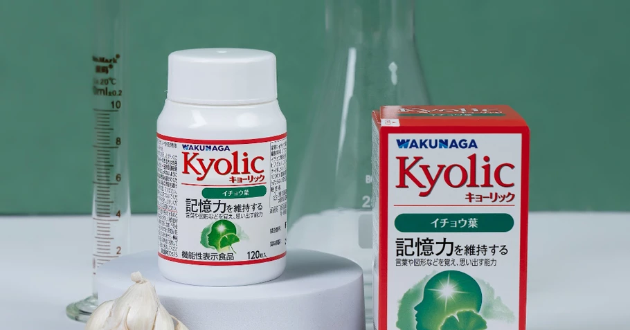 Kyolic Ginkgo Biloba hỗ trợ rối loạn tuần hoàn não, đau đầu, mất ngủ có tốt không? Có nên mua không?