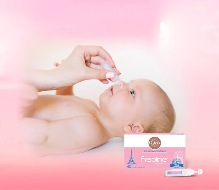 Nước muối sinh lý và xịt mũi chuyên dụng