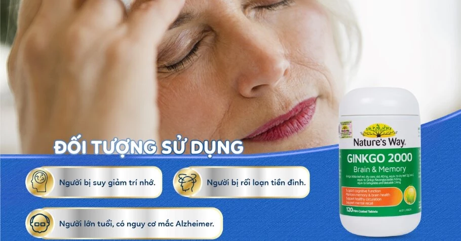 Review Nature's Way Ginkgo Biloba 2000 Brain & Memory có tốt không, giá bao nhiêu, mua ở đâu