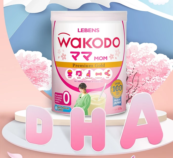 Sữa bầu Nhật Wakodo Mom