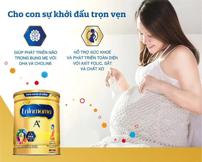 Sữa tăng cân cho thai nhi Enfamama A+