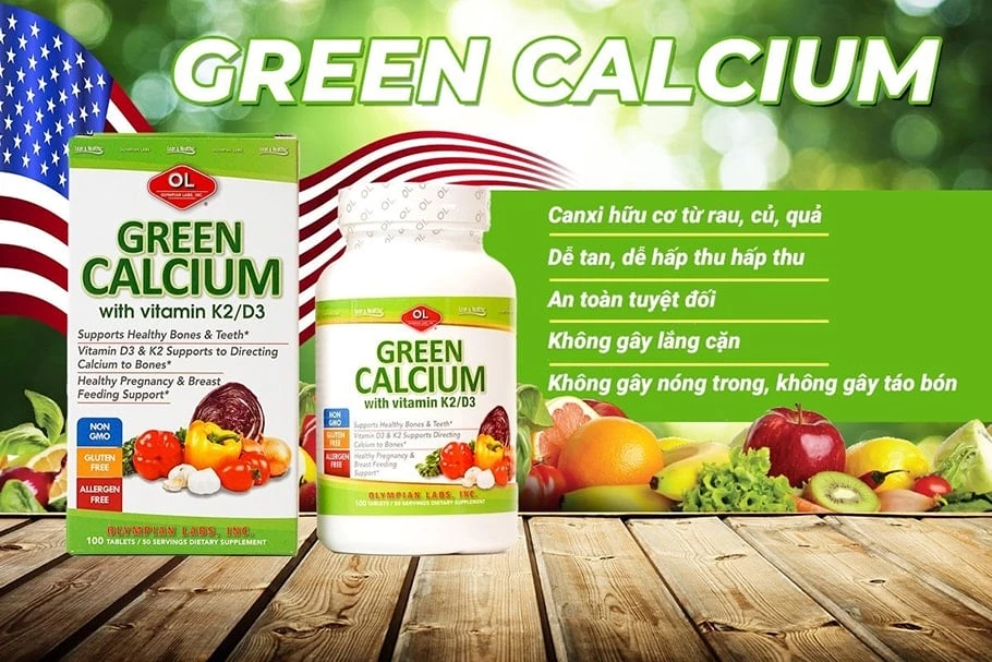 Canxi cơ học Green Calcium