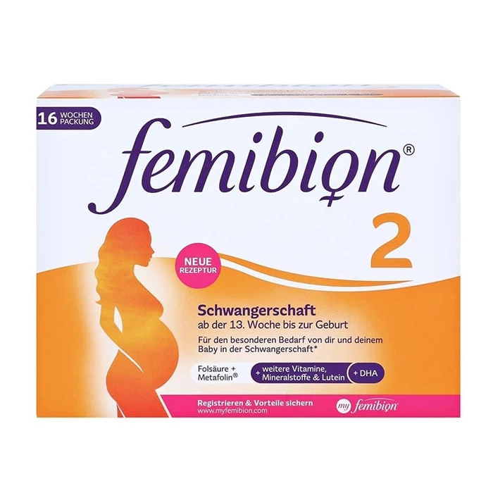 Femibion 2 sử dụng cho bà bầu từ tuần thứ 13 của thai kỳ.