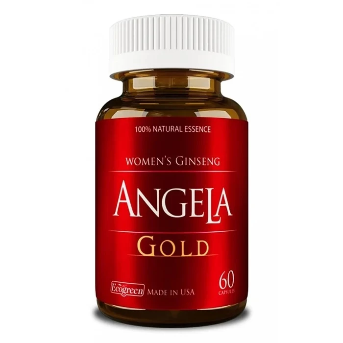 Sâm Angela Gold thành phầm bổ sung cập nhật nội tiết tố nữ giới đem xuất xứ kể từ Mỹ.