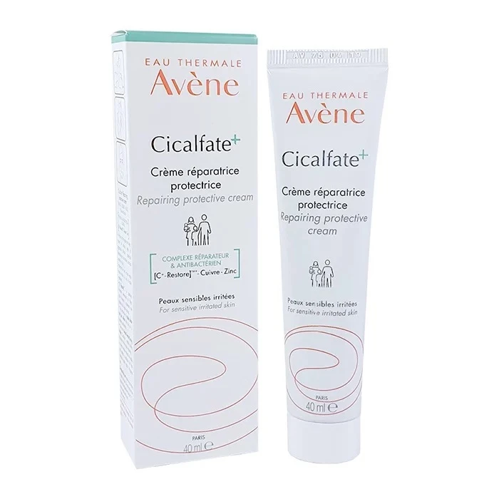 Avene Cicalfate chứa các thành phần lành tính giúp phục hồi da hiệu quả