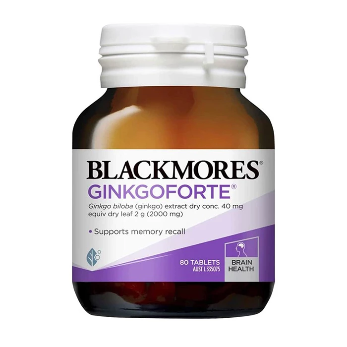 BlackMores GinkgoForite thuộc thương hiệu bán chạy số 1 tại Úc.