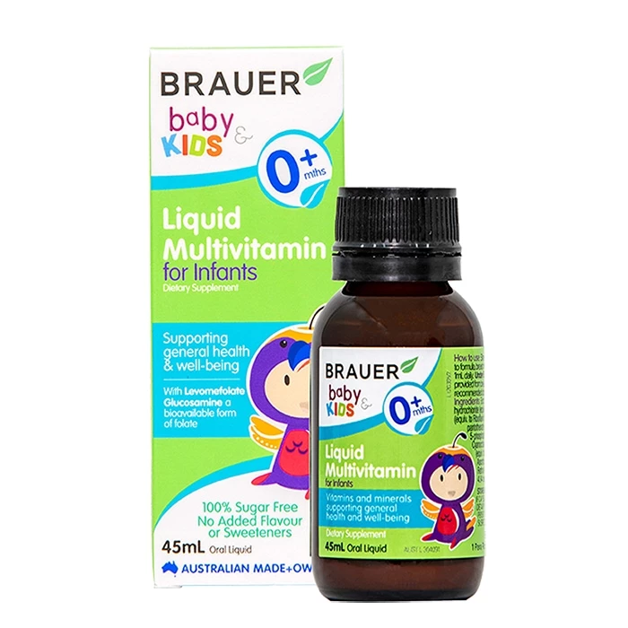 Brauer Baby & Kids Liquid Multivitamin For Infant
