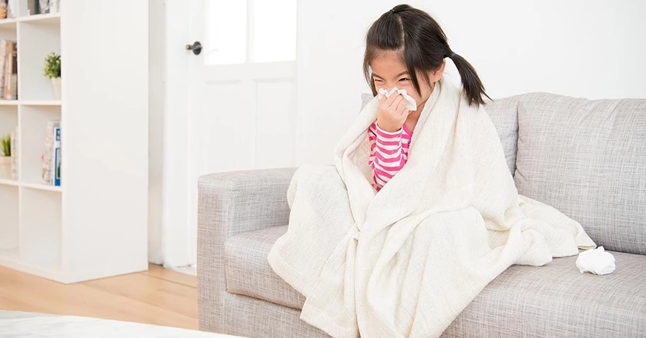 Cách phòng bệnh hô hấp cho trẻ khi thời tiết giao mùa