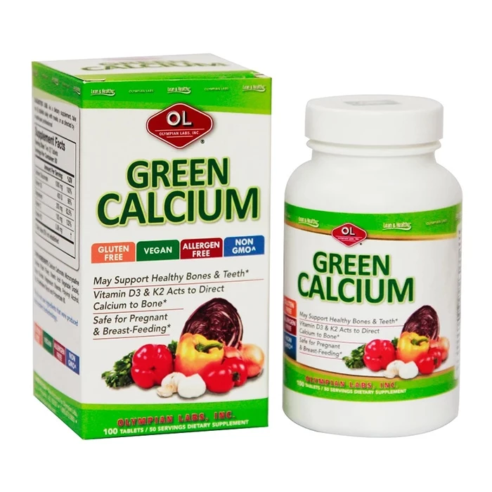 Sản phẩm bổ sung canxi hữu cơ Green Calcium của Mỹ