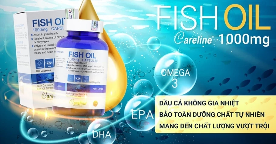 Review Careline Fish Oil có tốt không, mua ở đâu, giá bao nhiêu