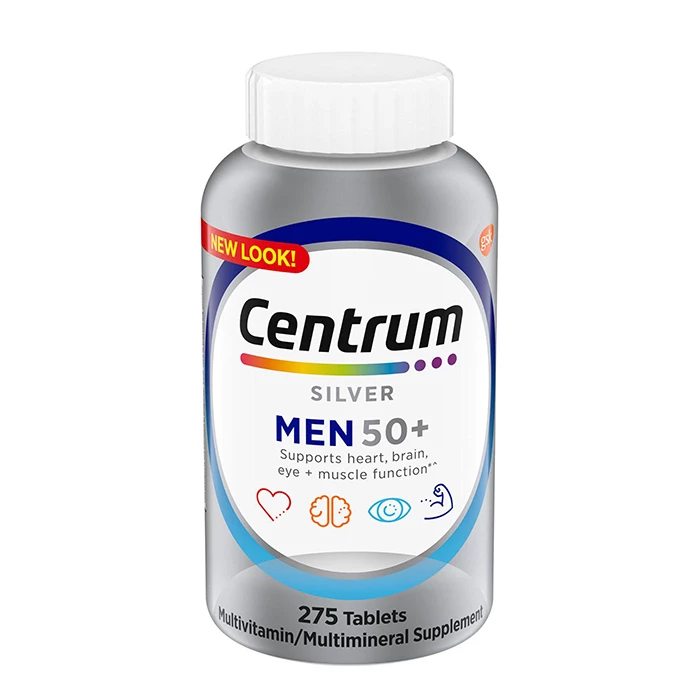 Vitamin tổng hợp dành cho nam giới trên 50 tuổi Centrum Silver Men 50+