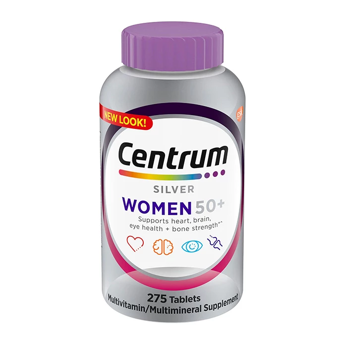 Vitamin tổng hợp cho nữ giới trên 50 tuổi Centrum Silver Women 50+