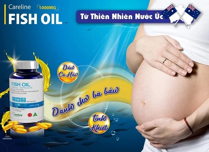 Careline Fish Oil giúp mẹ và thai nhi khỏe mạnh hơn mỗi ngày.
