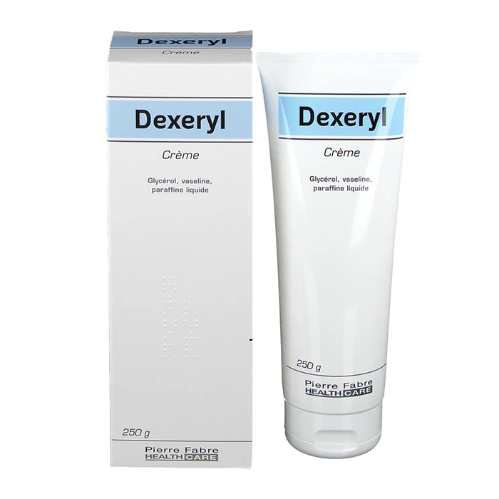 Dexeryl Crème giúp làm dịu các vết nứt nẻ và mẩn đỏ trên da