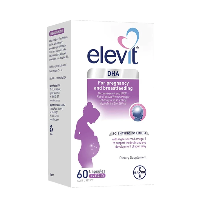 Elevit DHA For Pregnancy & Breastfeeding giúp bảo vệ sức khỏe của mẹ và thai nhi.