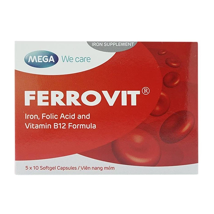 Ferrovit giúp cung cấp sắt và dự phòng thiếu máu do thiếu sắt ở phụ nữ mang thai và trẻ em.
