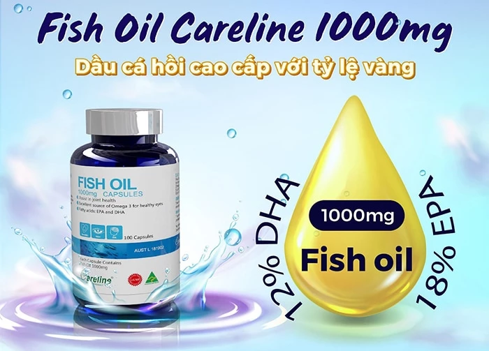 Thành phần và ưu điểm của Careline Fish Oil