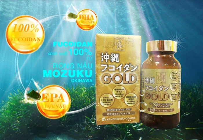Fucoidan vàng Okinawa Fucoidan Gold