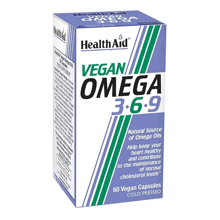 HealthAid Vegan Omega 3-6-9 bổ sung Omega 369 của Anh 