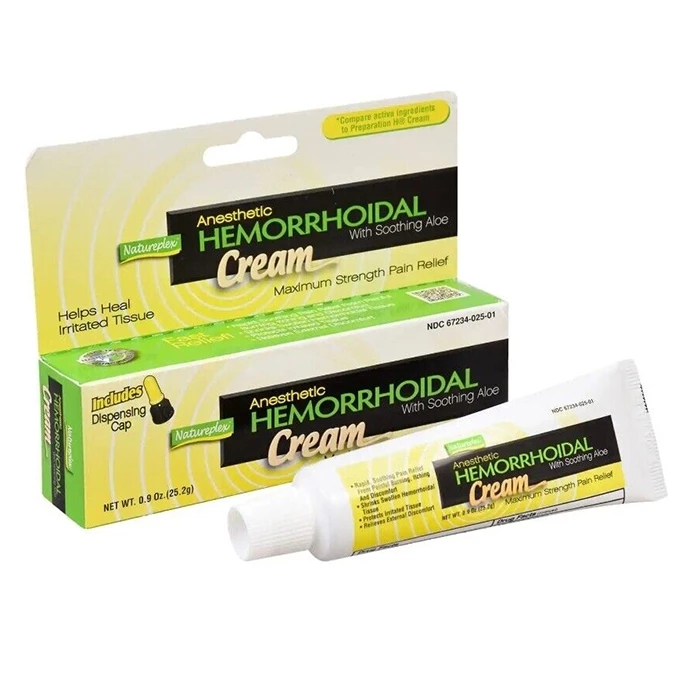 Hemorrhoidal Cream hỗ trợ giảm viêm sưng ở vùng hậu môn.
