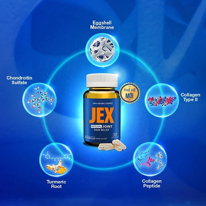 Thanh phần có trong Jex Natural Joint Pain Relief