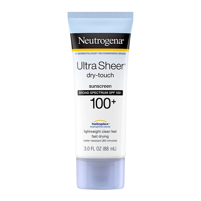 Kem chống nắng của Mỹ - Neutrogena Ultra Sheer Dry-Touch Sunscreen Spf 100+.