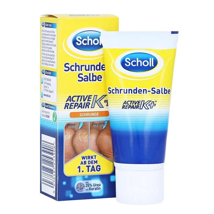 Scholl Schrunden Salbe - Kem trị nứt gót chân của Đức.
