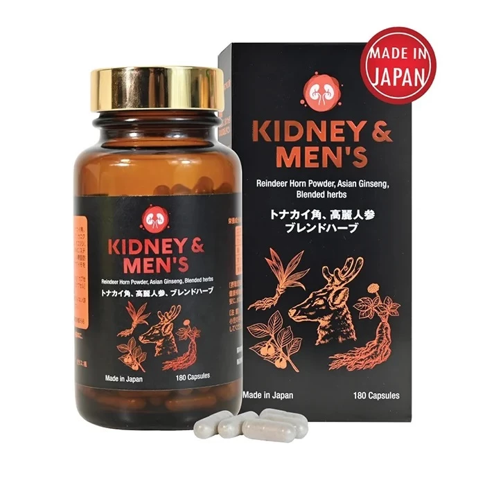 Kidney & Men's hỗ trợ bổ thận, tăng cường sinh lực nam từ Nhật Bản