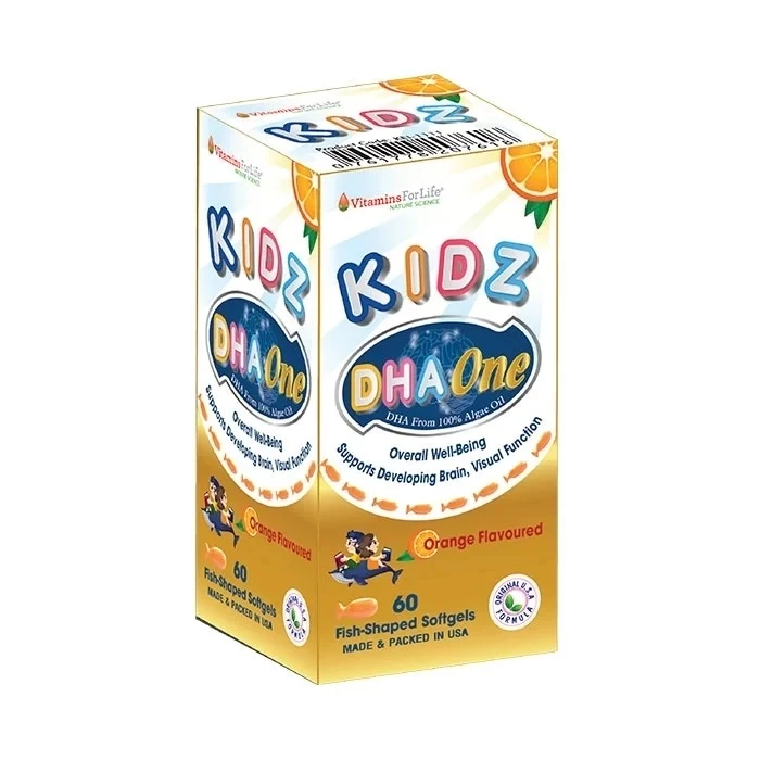 Kidz DHA One Vitamins for Life giúp cho bé có đôi mắt sáng và thông minh hơn.