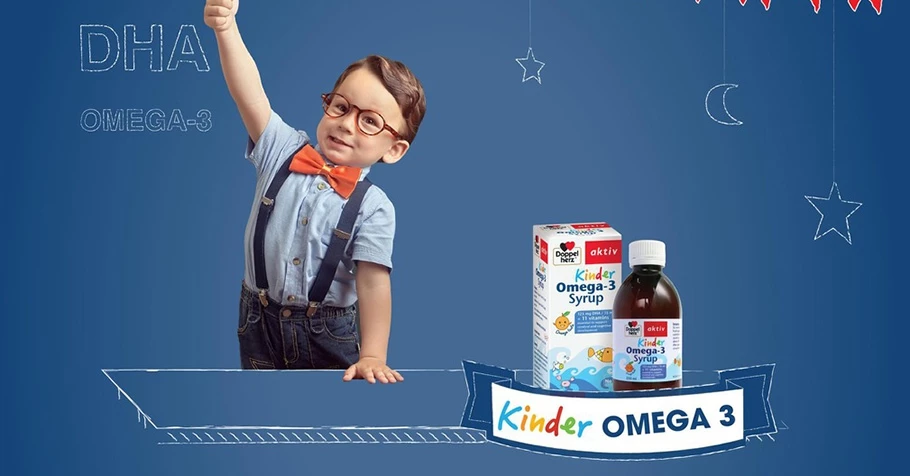 Review Kinder Omega 3 Syrup có tốt không, mua ở đâu, giá bao nhiêu