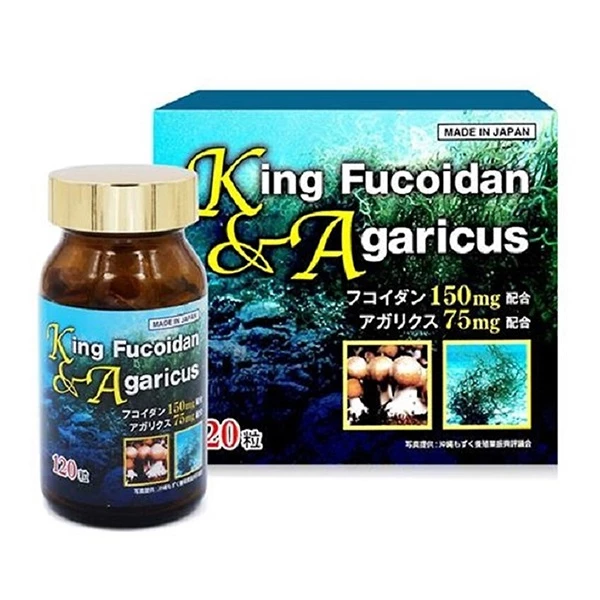 King Fucoidan & Agaricus hỗ trợ ngăn chặn sự phát triển của tế bào ung thư.