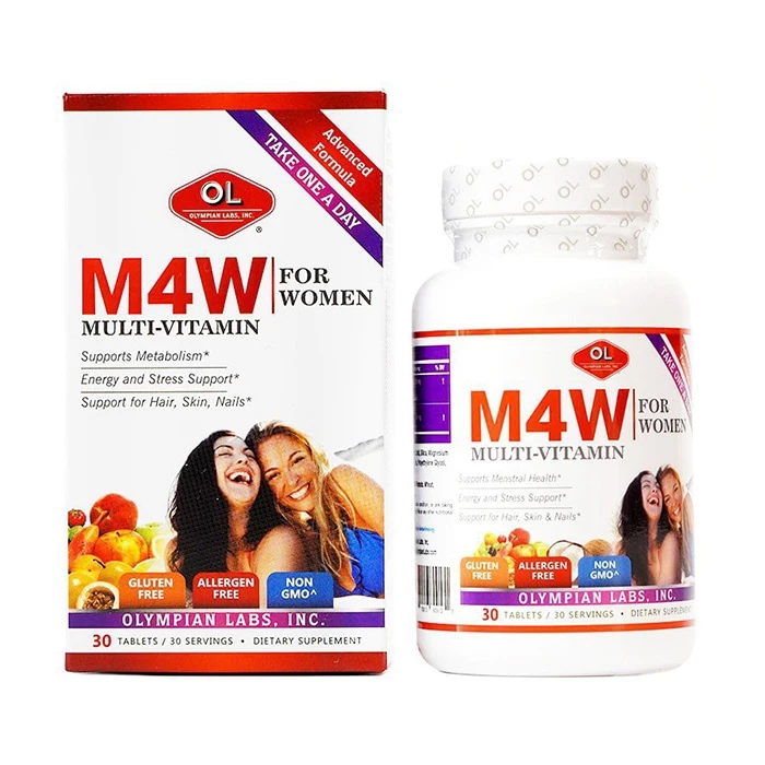 M4W Multi – Vitamin For Women bổ sung vitamin và khoáng chất cho phái nữ.