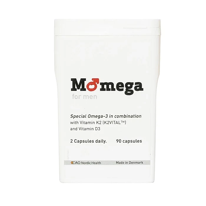 Momega For Men hỗ trợ cải thiện sức khỏe tim mạch dành riêng cho nam giới.