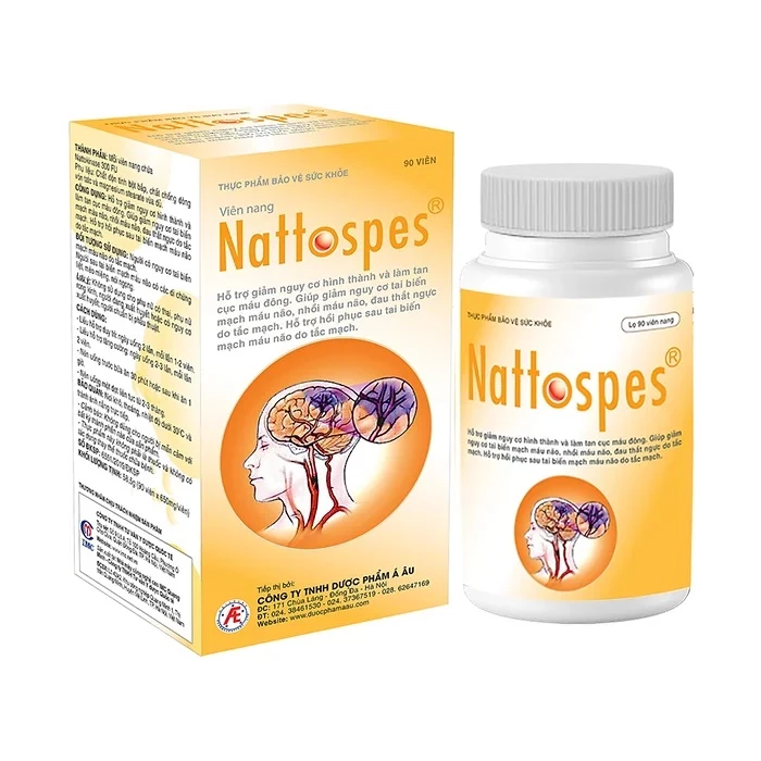 Nattospes hỗ trợ ổn định huyết áp, phòng ngừa đột quỵ.