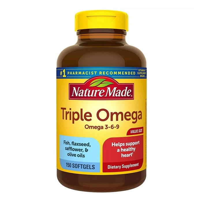Nature Made Triple Omega 3-6-9 được chuyên gia Mỹ khuyên dùng.