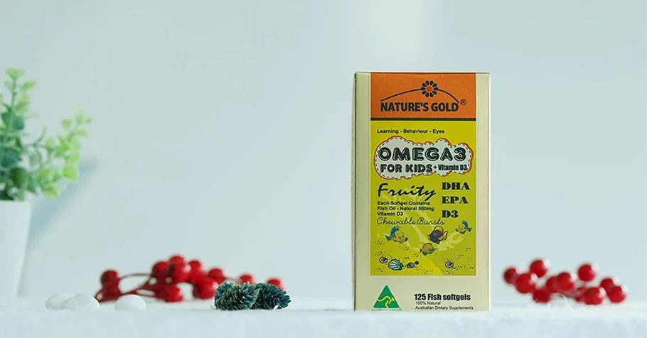 Review Nature's Gold Omega 3 For Kids có tốt không, mua ở đâu, giá bao nhiêu