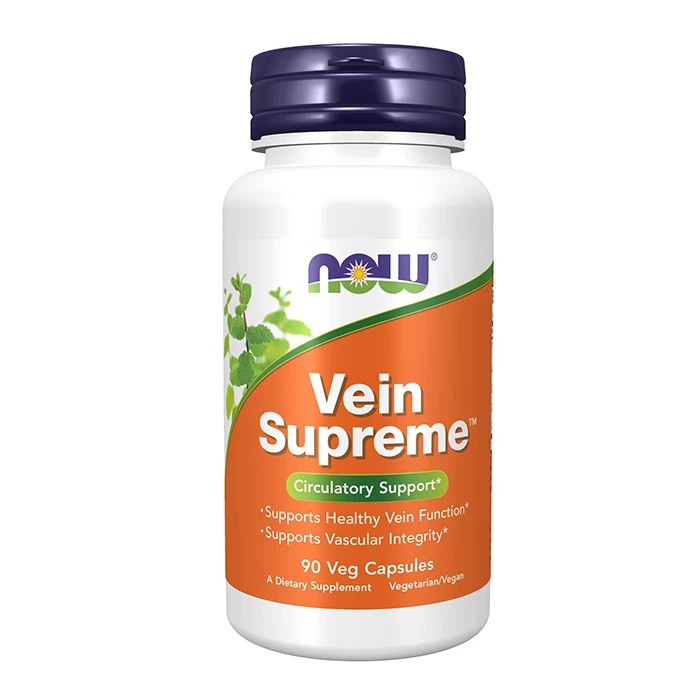 Now Vein Foods Supreme hỗ trợ giảm biến chứng phức tạp của bệnh giãn tĩnh mạch chân.