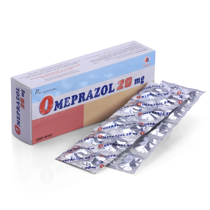 Omeprazol chỉ định dùng cho bệnh trào ngược dạ dày thực quản.