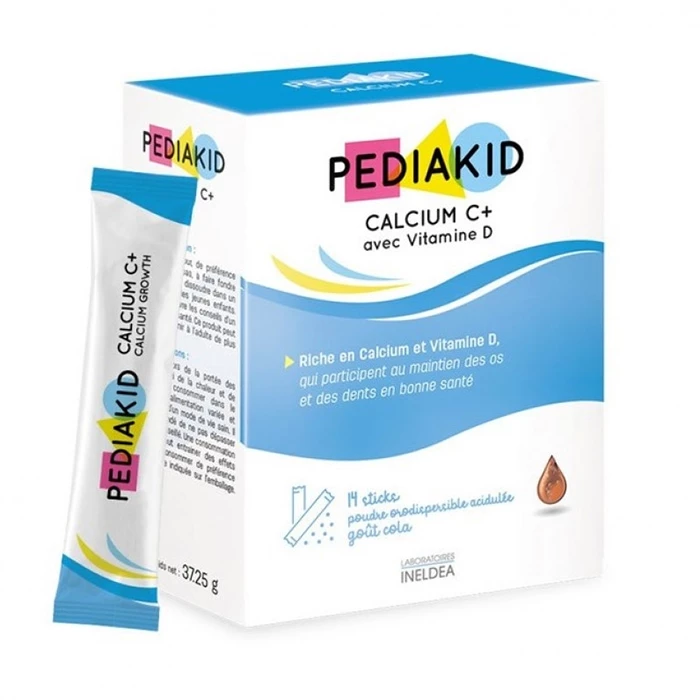 PediaKid Calcium bổ sung canxi dưới dạng cốm