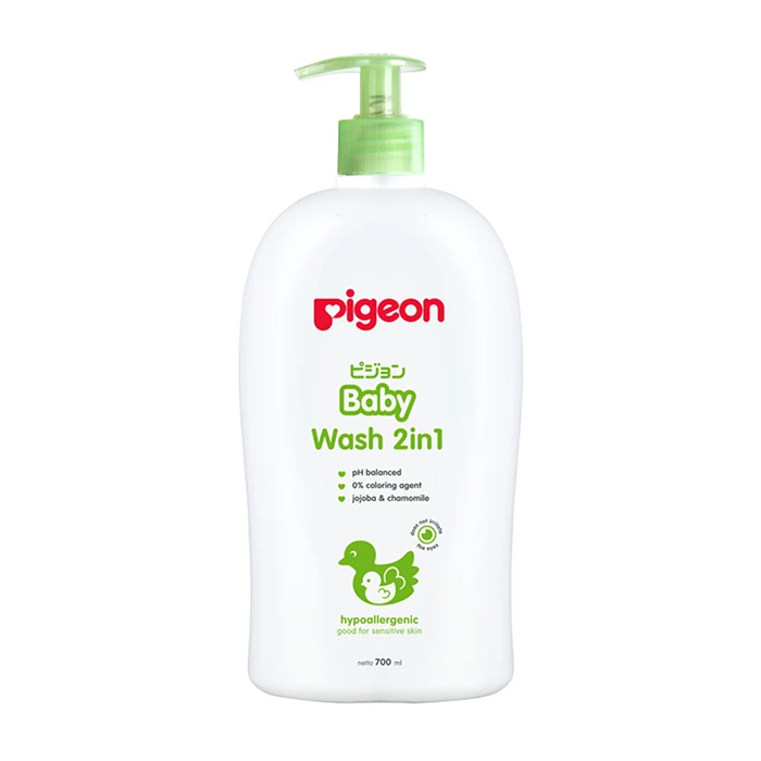 Pigeon Baby Wash 2in1 - Sữa tắm gội quen thuộc cho trẻ sơ sinh Việt Nam.