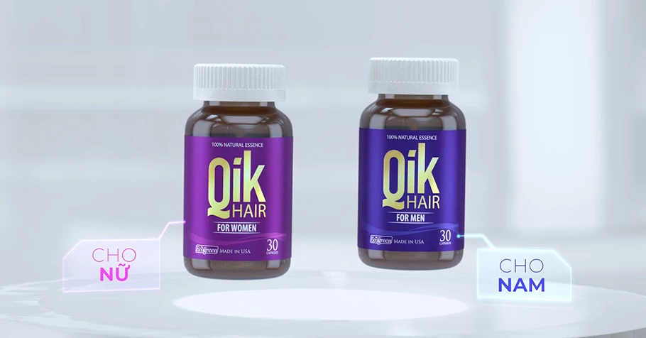 Review Qik Hair có tốt không, mua ở đâu, giá bao nhiêu