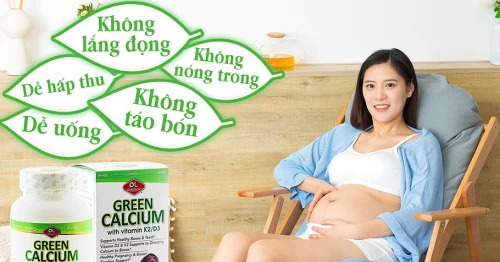 Green Calcium có phù hợp dùng cho mẹ bầu không?
