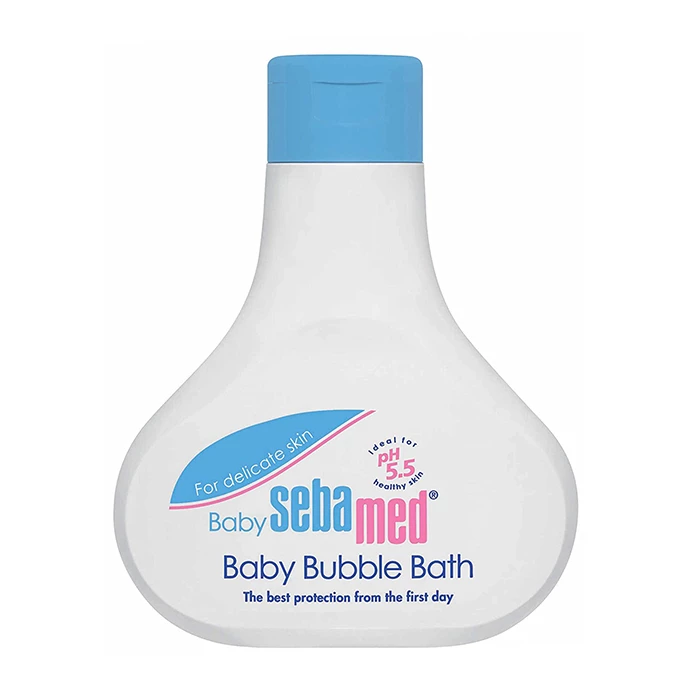 Sữa tắm cho trẻ sơ sinh Sebamed Baby Bubble Bath của Đức.