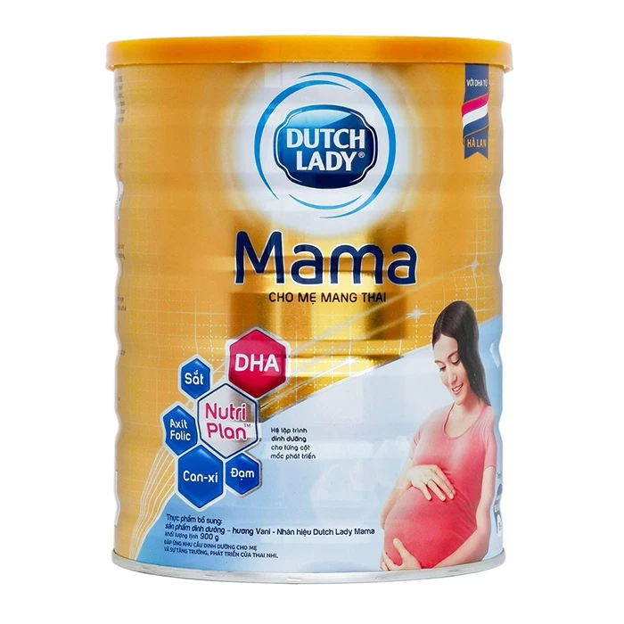 Sữa bầu Dutch Lady Mama của Hà Lan.