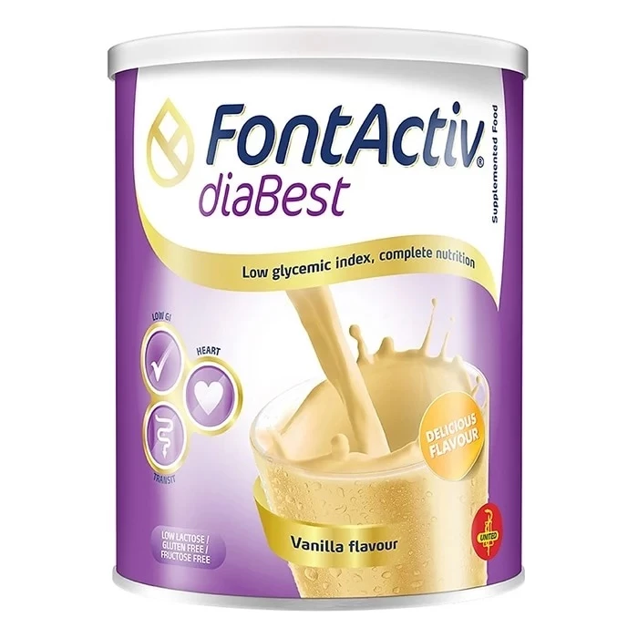 FontActiv DiaBest - sữa cho người già bị tiểu đường của Tây Ban Nha.